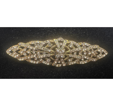 Broche mantilla rodio 2