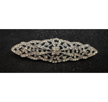 Broche mantilla rodio 2
