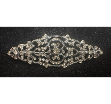 Broche mantilla rodio 2