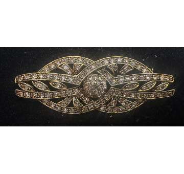 Broche mantilla rodio 2