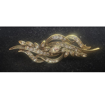 Broche mantilla rodio 2