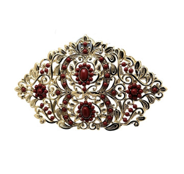 Broche chapado corales 2