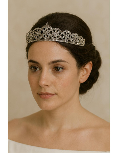 Tiara plata