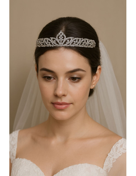 Tiara plata