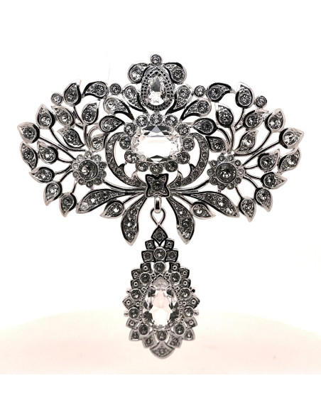 Broche lazada cristal