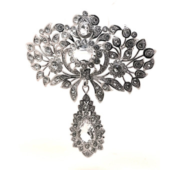 Broche lazada cristal 2
