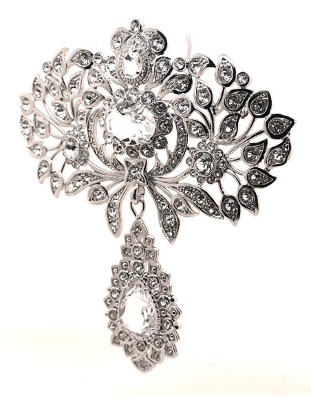 Broche lazada cristal