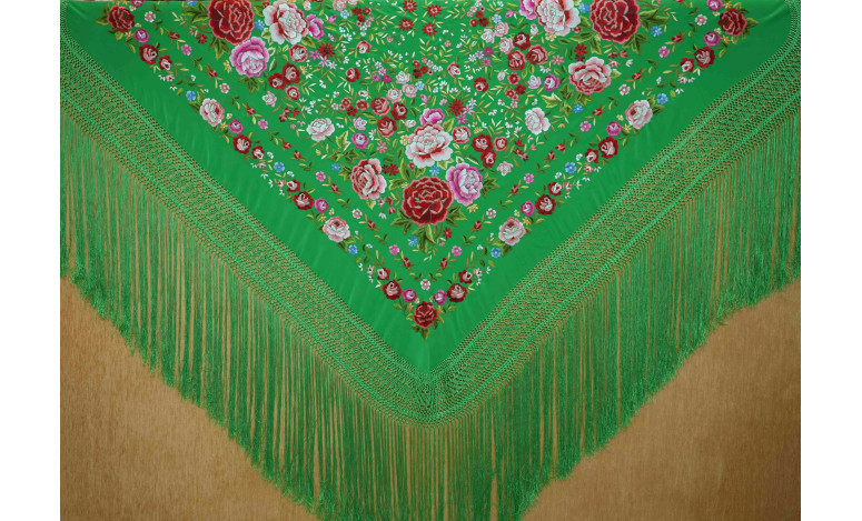 Mantón mano seda 140cm