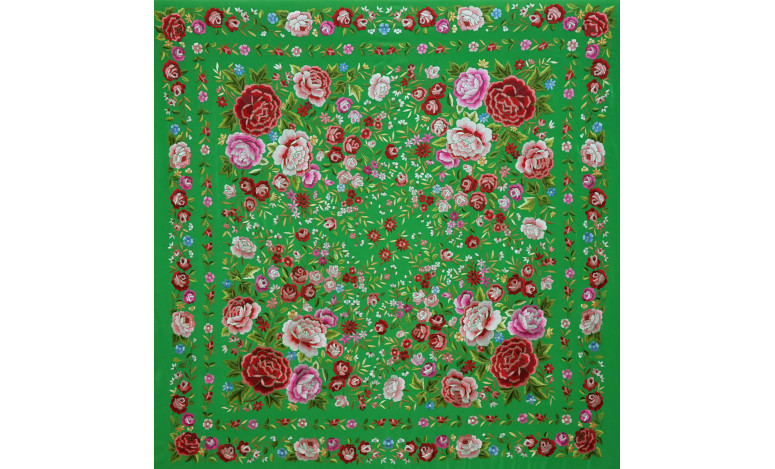 Mantón mano seda 140cm
