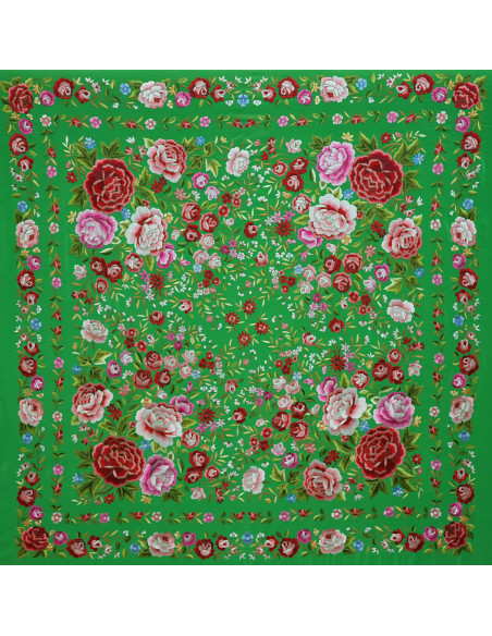 Mantón mano seda 140cm