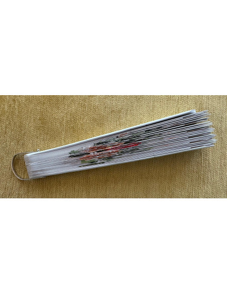 Abanico baraja flores