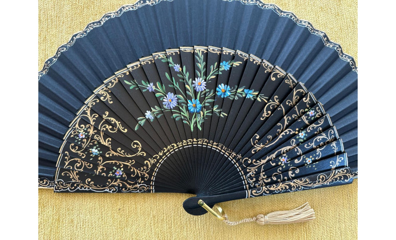 Abanico flores