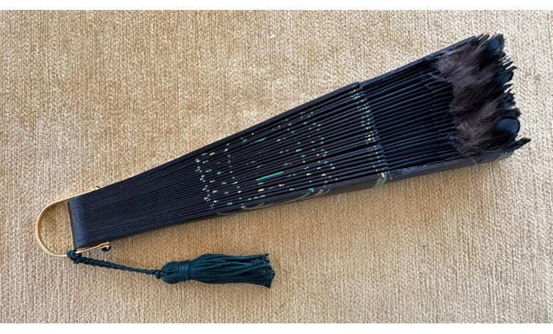 Abanico plumas