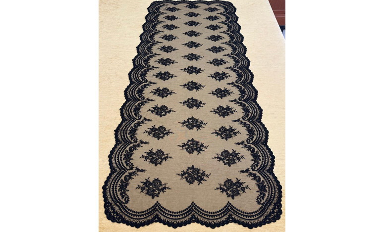 Mantilla echarpe 65*185