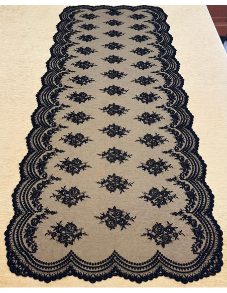 Mantilla echarpe 65*185