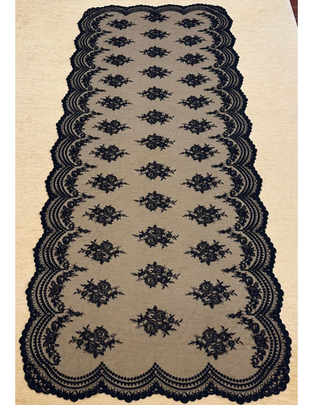 Mantilla echarpe 65*185