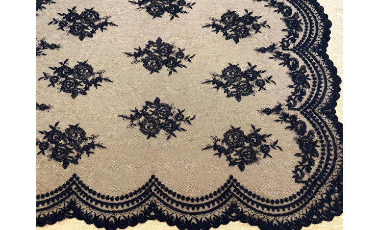 Mantilla echarpe 65*185
