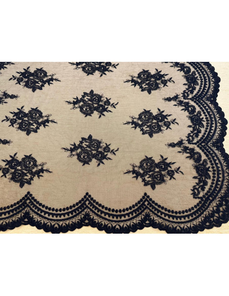 Mantilla echarpe 65*185
