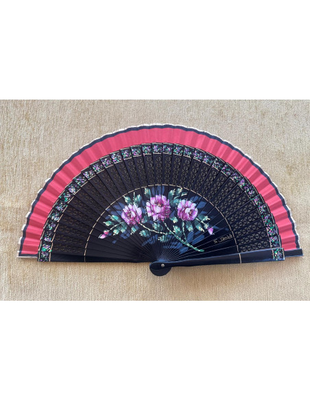 Abanico rosas