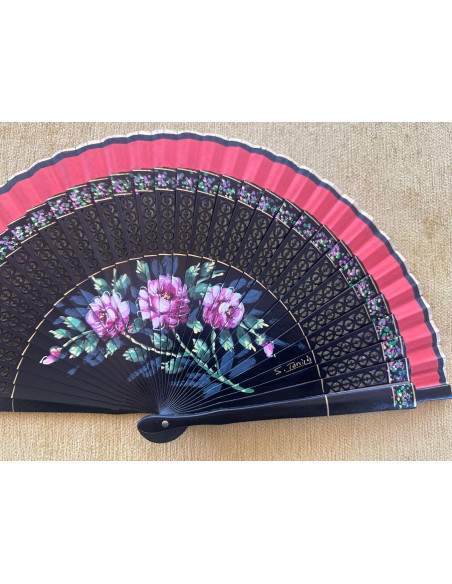 Abanico rosas
