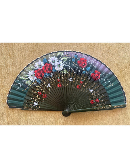 Abanico peral flores