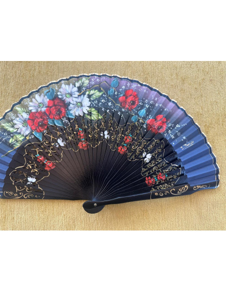 Abanico peral flores