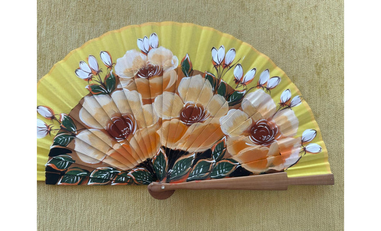 Abanico flores