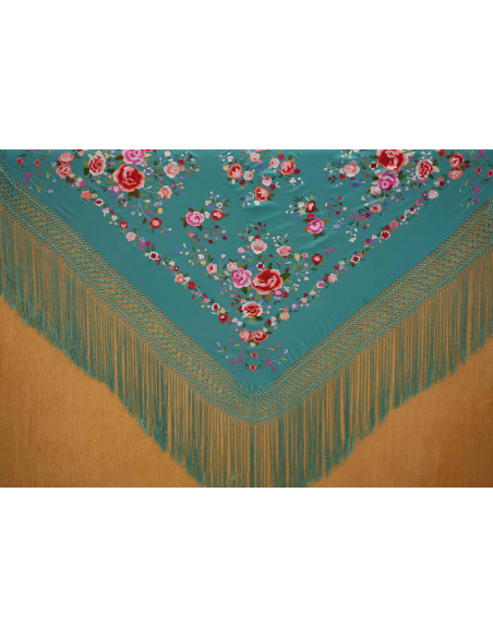 Mantón mano seda 140cm