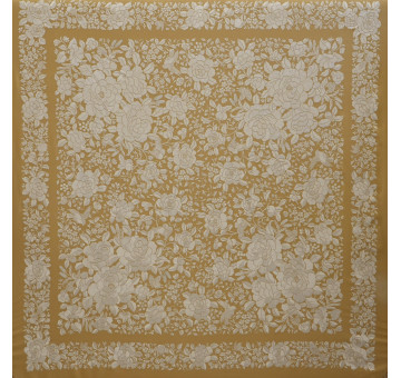 Mantón mano seda 155cm 2