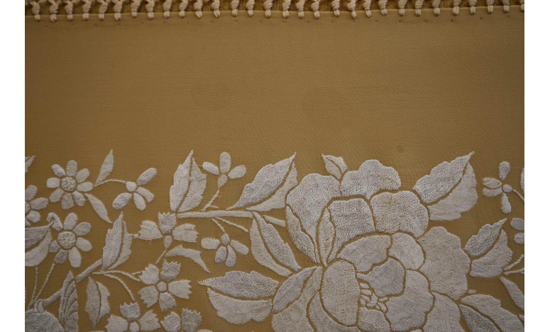 Mantón mano seda 155cm