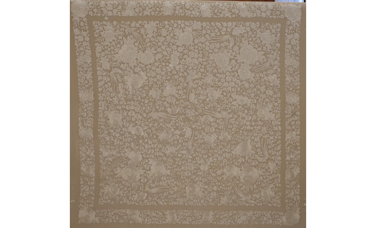Mantón mano seda 145cm