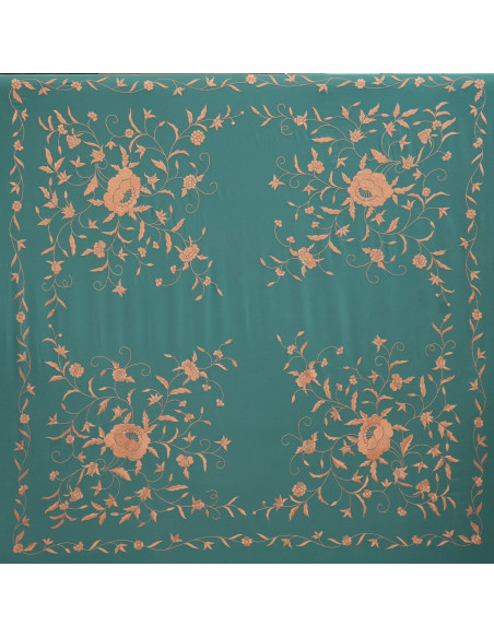 Mantón mano seda 140cm