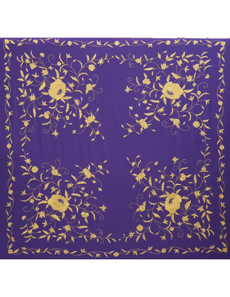 Mantón mano seda 140cm