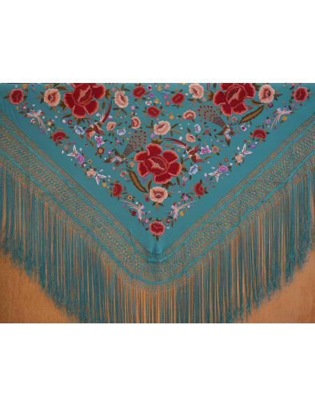 Mantón mano seda 140cm