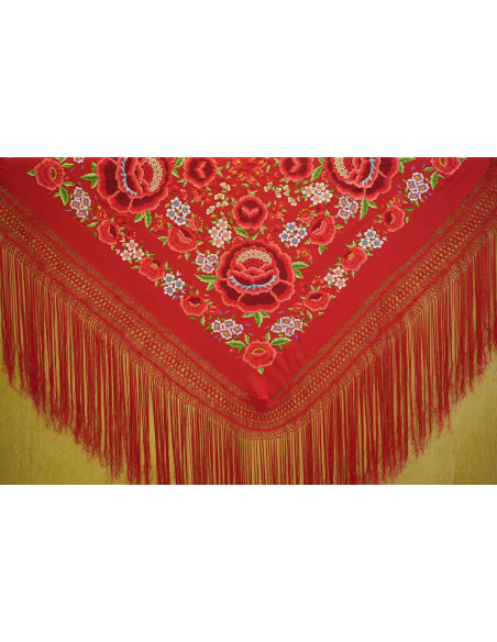 Mantón mano seda 140cm