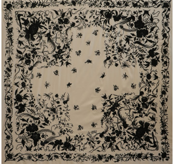 Mantón máquina isabelino 150cm 2