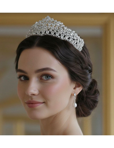 Tiara rodio circonitas