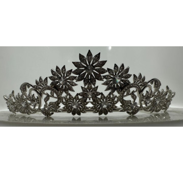 Tiara rodio flores 2