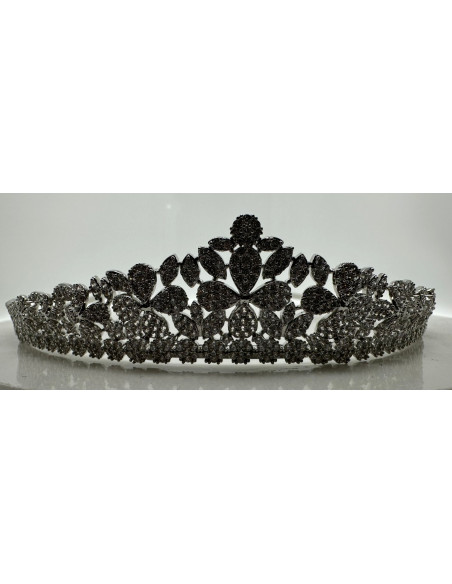 Tiara rodio flores