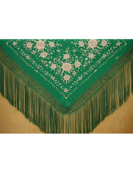 Mantón mano seda 140cm