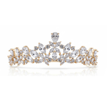 Tiara rodio dorada 2