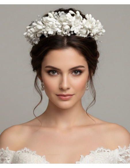Tiara rodio Rocío