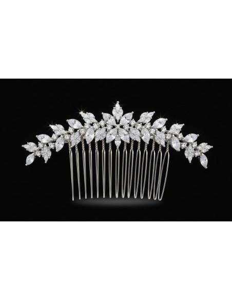 Peinecillo flores cristal
