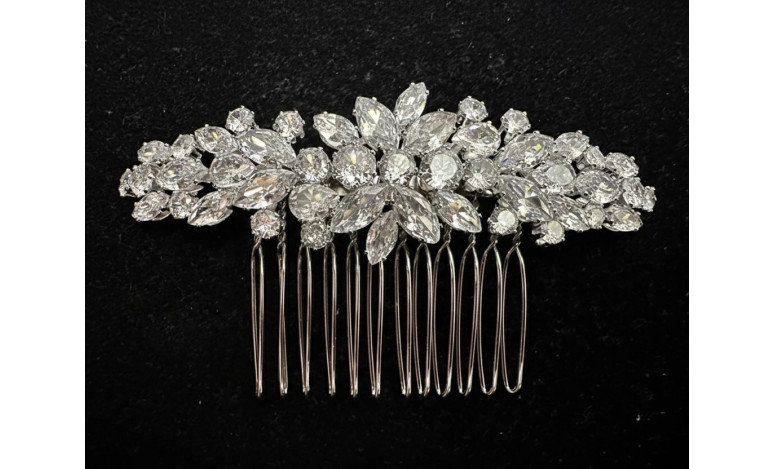 Peinecillo flores cristal