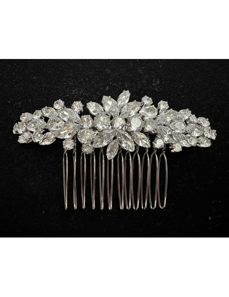 Peinecillo flores cristal