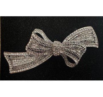 Broche lazo rodio