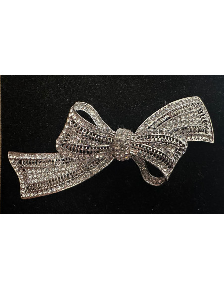 Broche lazo rodio