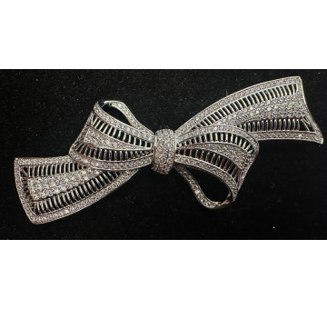 Broche lazada rodio