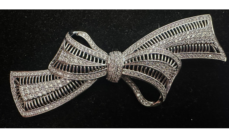Broche lazada rodio