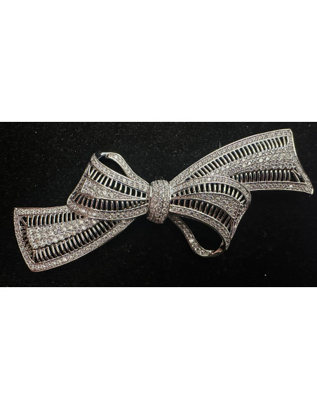 Broche lazada rodio